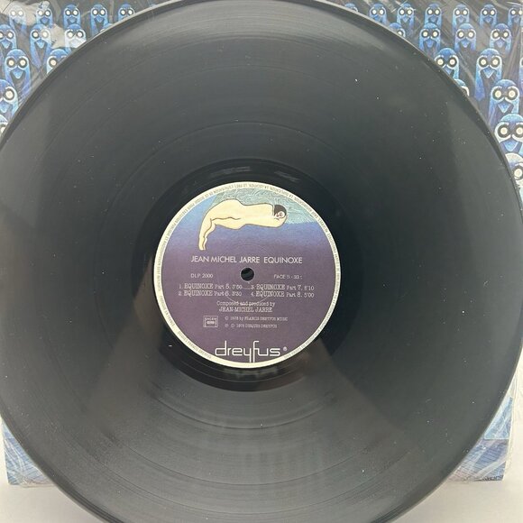 Equinoxe 1978 record LP Jean Michel Jarre - Picture 4 of 4